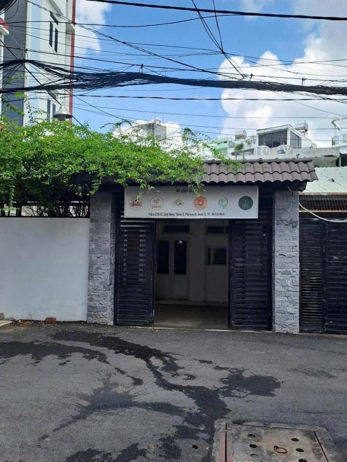 Cho thuê nhà đường Cách Mạng Tháng 8 quận 3