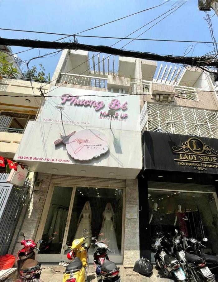 Cho thuê nhà hẻm 483 đường Lê Văn Sỹ Quận 3
