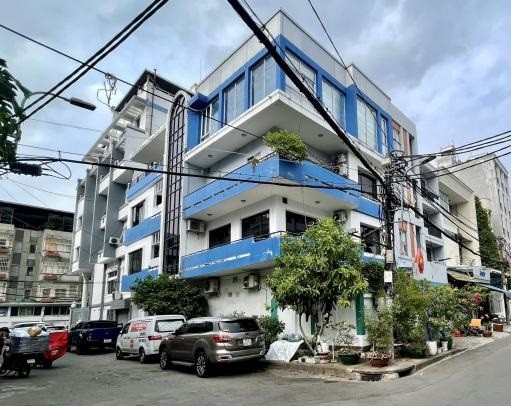 Nhà hẻm rộng gần sân bay góc 2 mặt tiền đường Nguyễn Kiệm quận Phú Nhuận cho thuê giá mềm