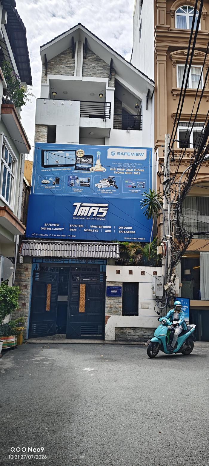 Cho thuê nhà đường Hồng Hà quận Tân Bình