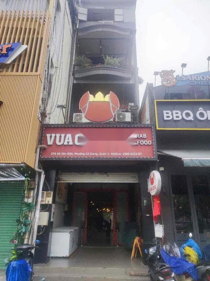 Cho thuê nhà quận 1, nhà mặt tiền đường Võ Văn Kiệt