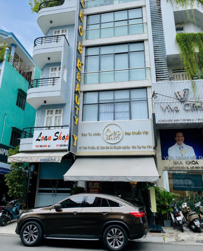 Cho thuê nhà mặt tiền đường Trần Khắc Chân quận 1