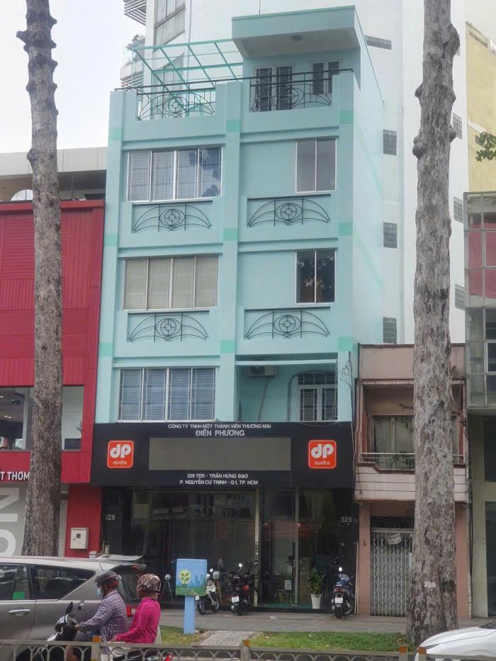 Cho thuê nhà mặt tiền 328 Trần Hưng Đạo Quận 1