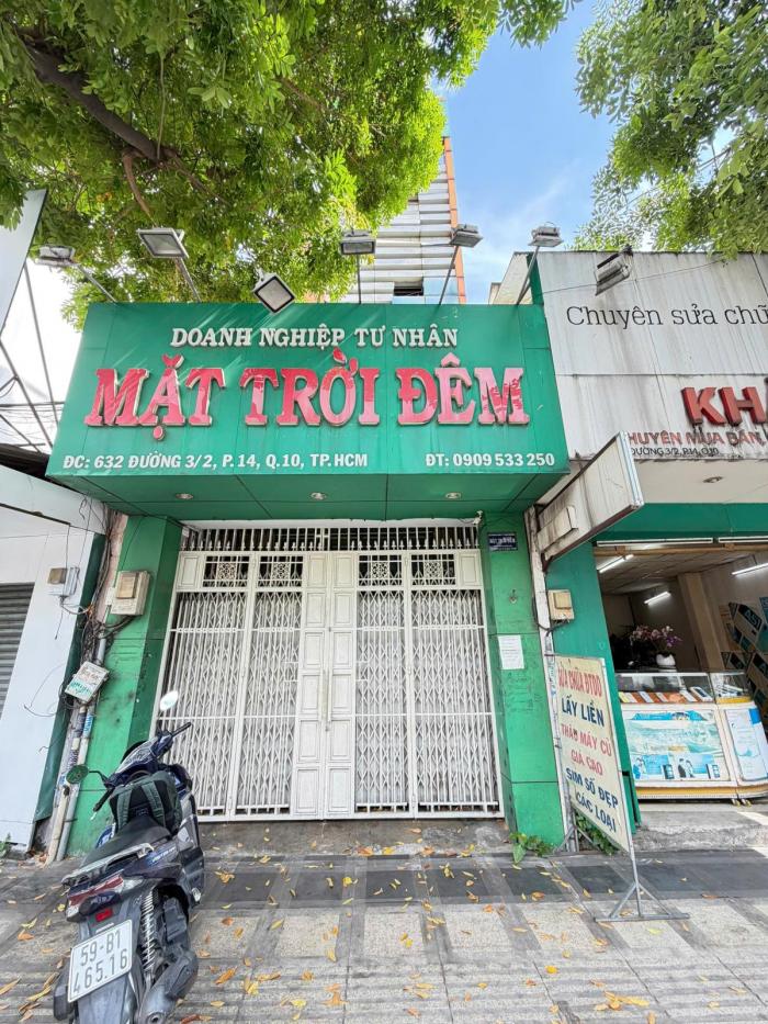Cho thuê nhà mặt tiền đường Ba Tháng Hai Quận 10