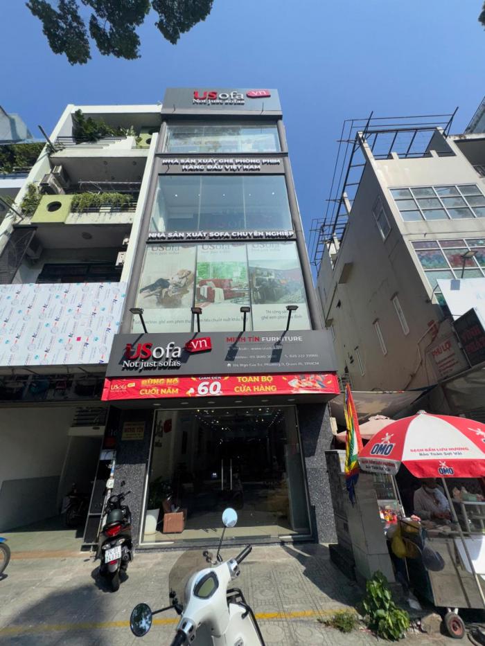 Cho thuê nhà mặt tiền 114 Ngô Gia Tự Quận 10