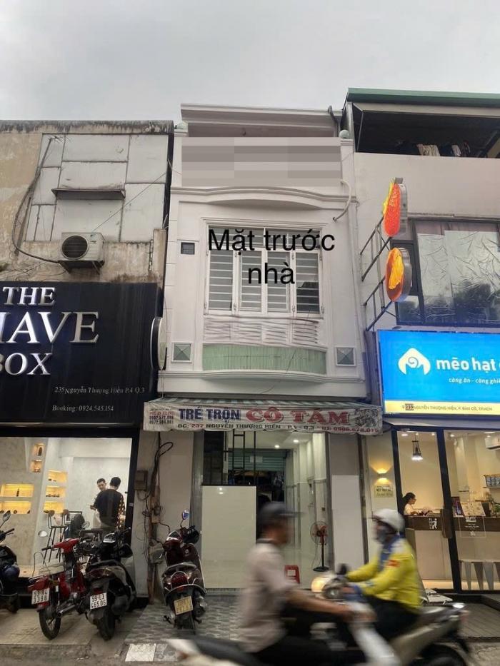 Cho thuê nhà mặt tiền đường Nguyễn Thượng Hiền Quận 3