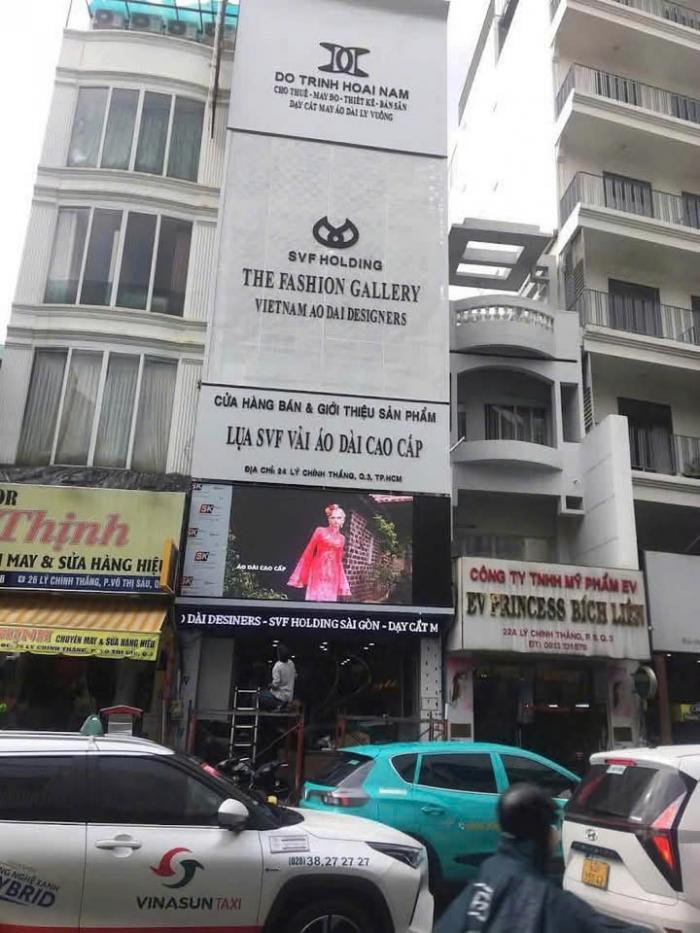 Cho thuê nhà mặt tiền đường Lý Chính Thắng Quận 3