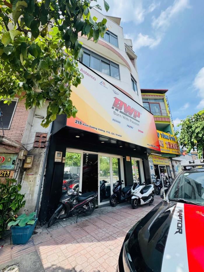 Cho thuê nhà mặt tiền đường Kinh Dương Vương Quận 6