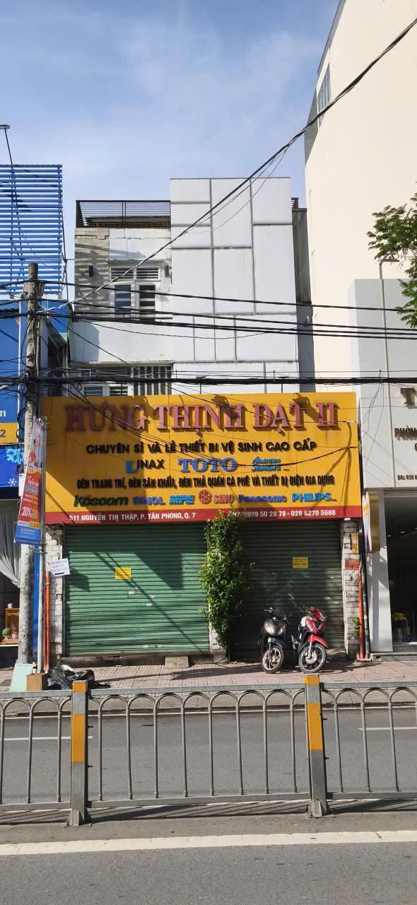 Cho thuê nhà mặt tiền 511 Nguyễn Thị Thập Quận 7