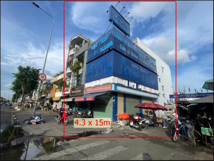 Cho thuê nhà góc 2 mặt tiền 355 Kinh Dương Vương quận Bình Tân