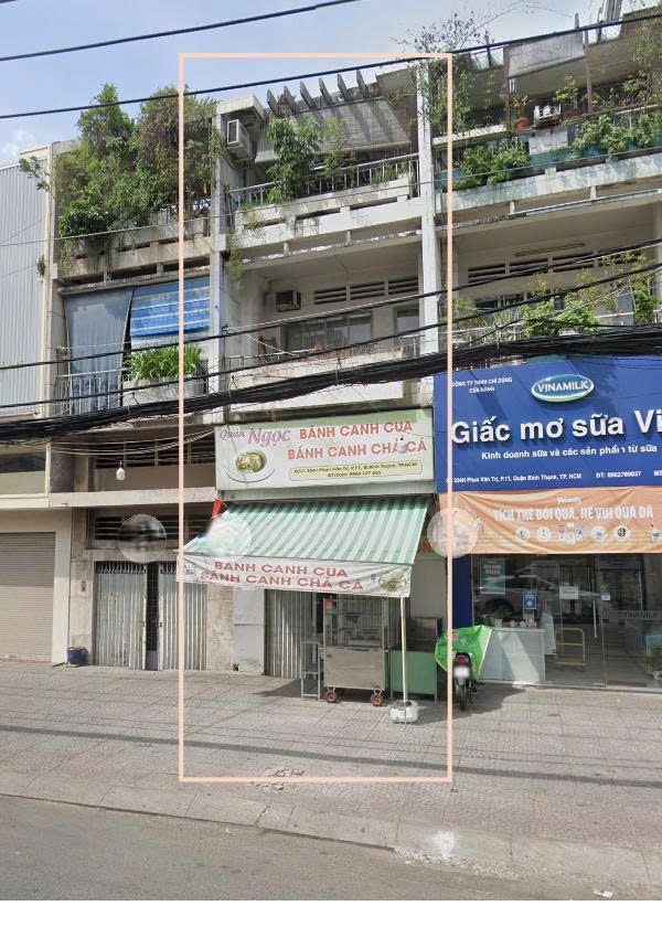 Cho thuê nhà mặt tiền đường Phan Văn Trị quận Bình Thạnh