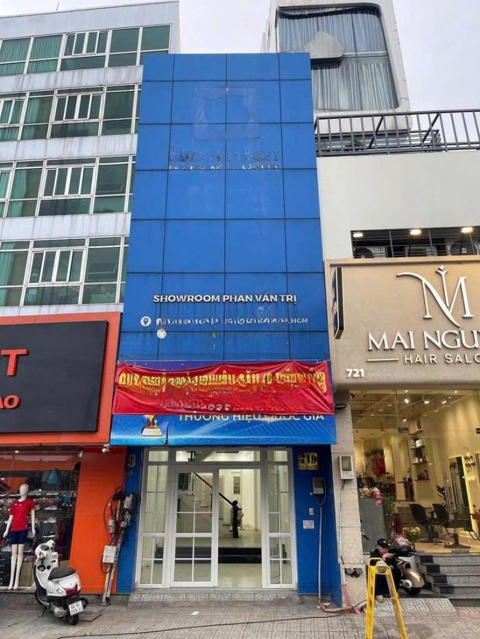 Cho thuê nhà mặt tiền đường Phan Văn Trị quận Gò Vấp