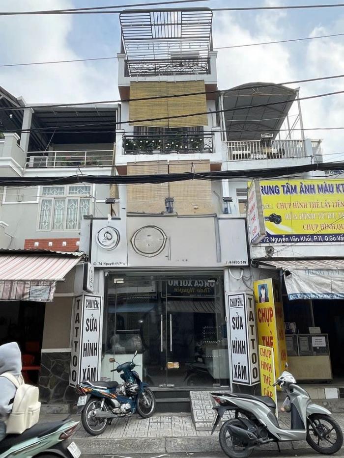 Cho thuê nhà mặt tiền đường Nguyễn Văn Khối