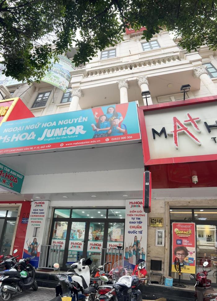 Cho thuê nhà mặt tiền 672A47 Phan Văn Trị khu City Land Park Hills quận Gò Vấp