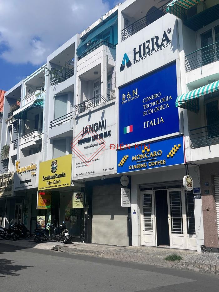 Cho thuê nhà mặt tiền đường Hoa Sứ quận Phú Nhuận