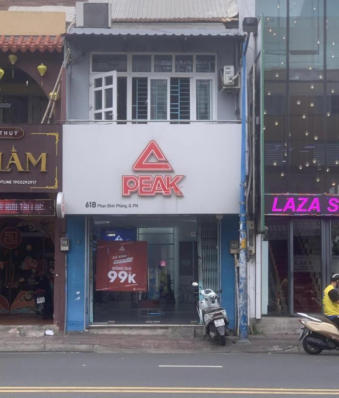 Cho thuê nhà mặt tiền đường Phan Đình Phùng quận Phú Nhuận