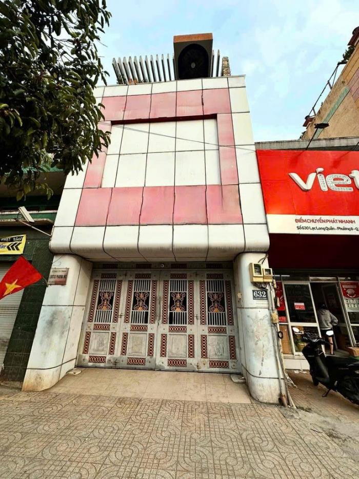 Cho thuê nhà nguyên căn mặt tiền Lạc Long Quân gần chợ Tân Bình