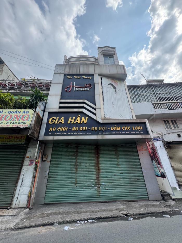 Cho thuê nhà mặt tiền số 1 Lê Minh Xuân quận Tân Bình