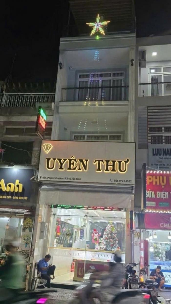 Cho thuê nhà mặt tiền 87A Phạm Văn Hai quận Tân Bình