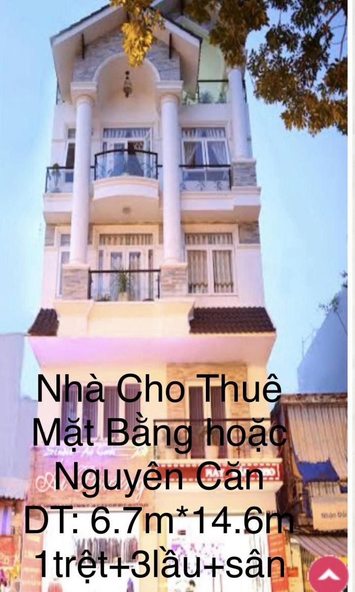 Cho thuê nhà mặt tiền đường Thạch Lam quận Tân Phú
