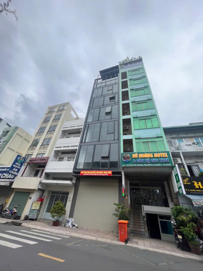 Tòa nhà cho thuê mặt tiền 135 Nguyễn Thông Quận 3