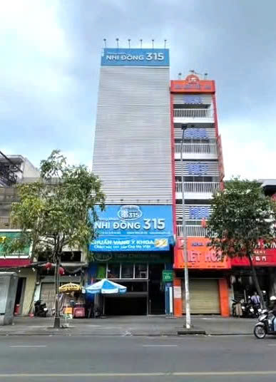 Tòa nhà cho thuê mặt tiền 187-189 Hậu Giang Quận 6