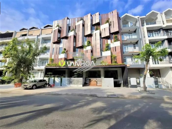 Tòa nhà cho thuê mặt tiền 120-126 Hoàng Trọng Mậu Quận 7