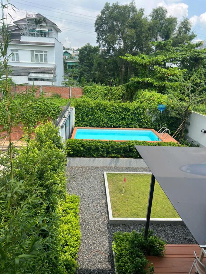 Cho thuê biệt thự đường Lê Hữu Kiều Quận 2