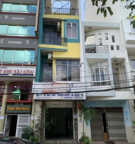 Cho thuê nhà hẻm 283 đường Cách Mạng Tháng 8 Quận 10