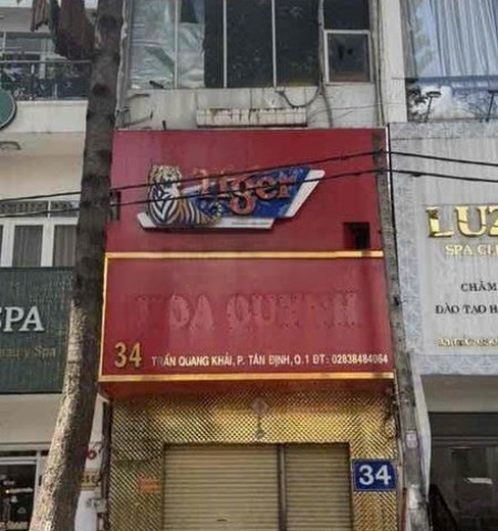 Cho thuê nhà mặt tiền 34 Trần Quang Khải Quận 1