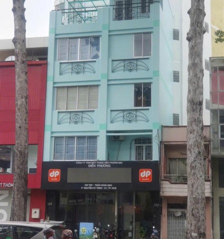Cho thuê nhà mặt tiền 328 Trần Hưng Đạo Quận 1