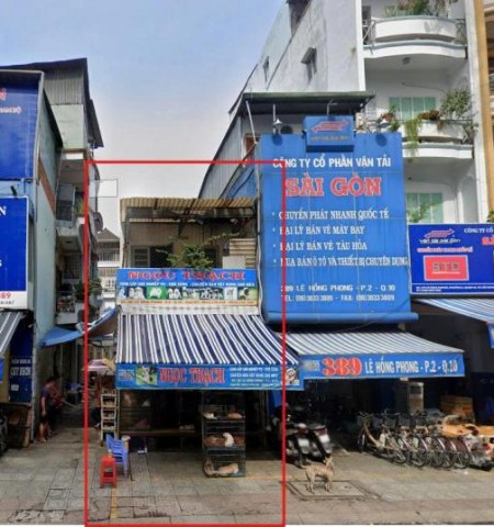 Cho thuê nhà mặt tiền đường Lê Hồng Phong quận 10