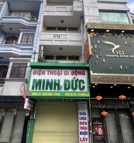 Cho thuê nhà mặt tiền 514 Ba Tháng Hai Quận 10