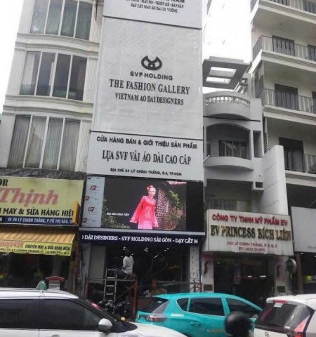 Cho thuê nhà mặt tiền đường Lý Chính Thắng Quận 3