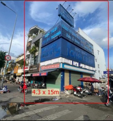 Cho thuê nhà góc 2 mặt tiền 355 Kinh Dương Vương quận Bình Tân