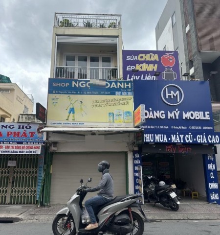 Cho thuê nhà mặt tiền đường Nguyễn Văn Đậu quận Bình Thạnh