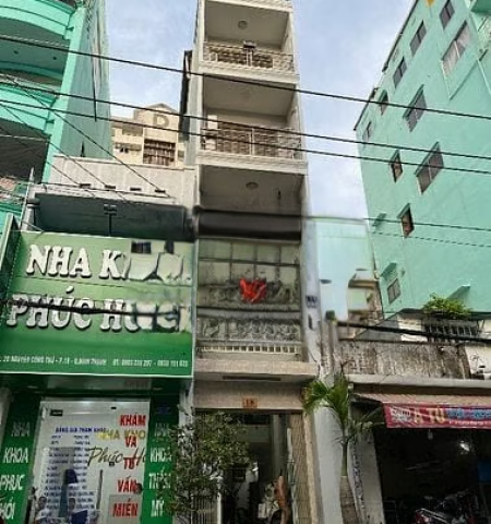 Cho thuê nhà mặt tiền đường Nguyễn Công Trứ