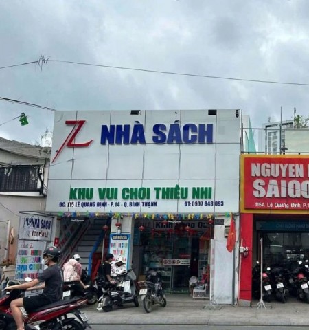 Cho thuê nhà mặt tiền 115 Lê Quang Định quận Bình Thạnh