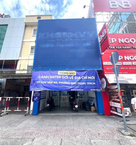 Cho thuê nhà mặt tiền 64 Bạch Đằng quận Bình Thạnh