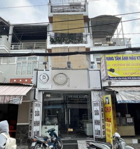 Cho thuê nhà mặt tiền đường Nguyễn Văn Khối