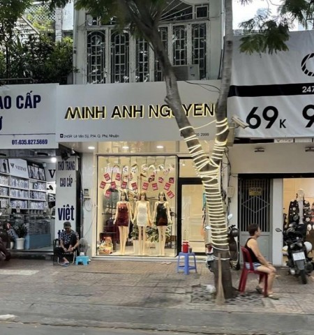 Cho thuê nhà mặt tiền đường Lê Văn Sỹ quận Phú Nhuận