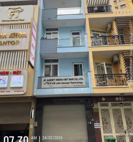 Cho thuê nhà mặt tiền 55 Hoa Lan quận Phú Nhuận