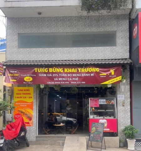 Cho thuê nhà mặt tiền đường Tân Hải quận Tân Bình