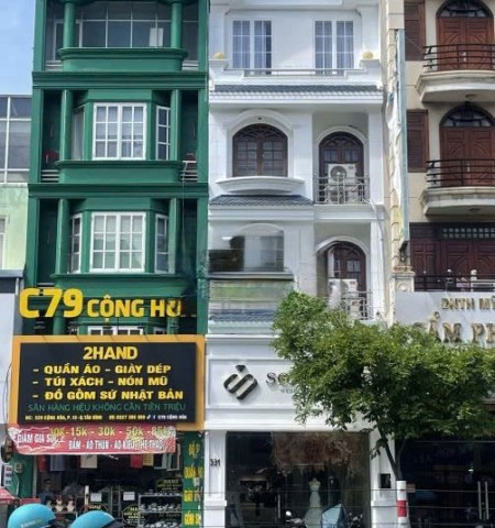Cho thuê nhà mặt tiền đường Hoàng Văn Thụ quận Tân Bình