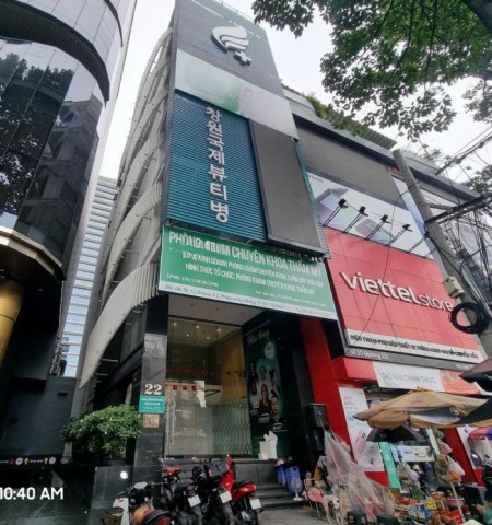 Tòa nhà cho thuê mặt tiền 22 Ba Tháng Hai Quận 10