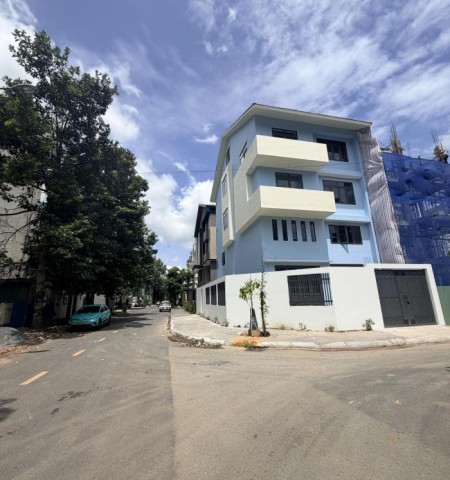 Tòa nhà cho thuê góc 2 mặt tiền 27 đường số 54 khu Đảo Kim Cương Quận 2