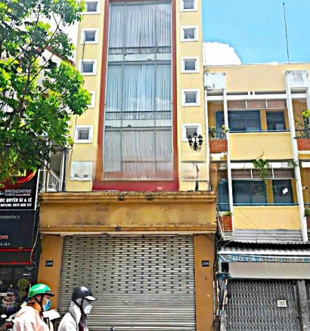 Tòa nhà cho thuê mặt tiền 208 Lý Chính Thắng Quận 3