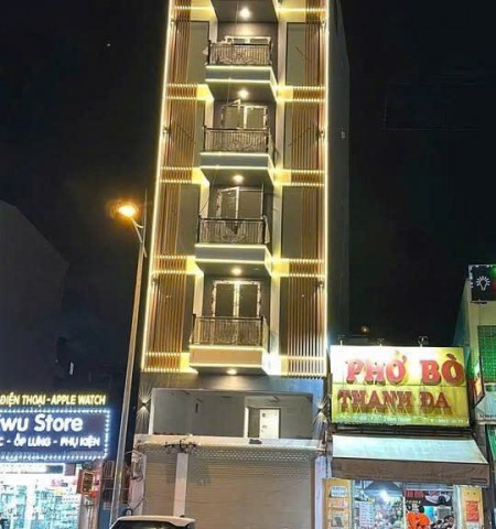 Tòa nhà cho thuê măt tiền 59 Bình Quới Quận Bình Thạnh